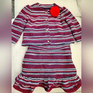 Janie and Jack skirt suit size 7